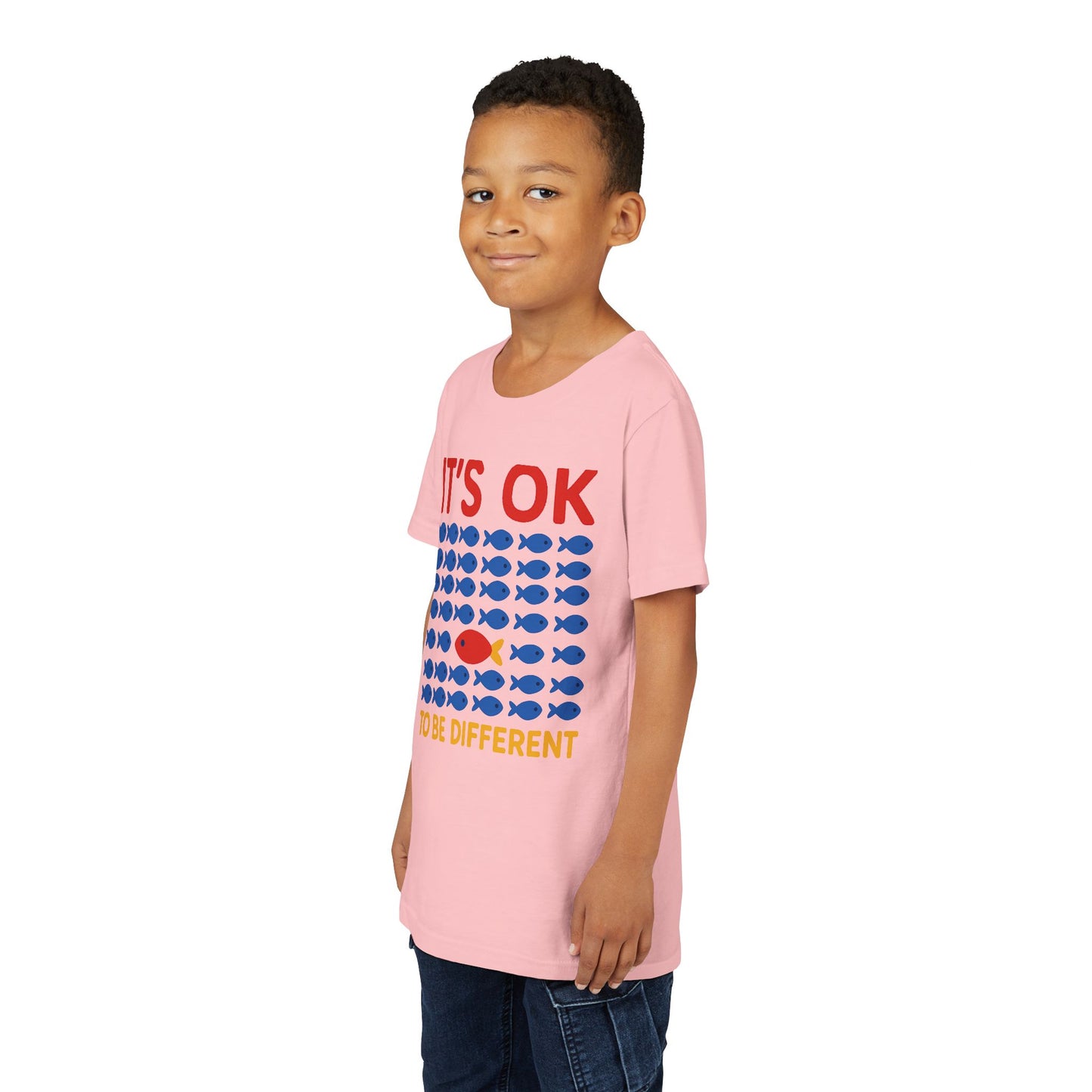 It's OK To Be Different Fishy Friends Kids T-Shirt
