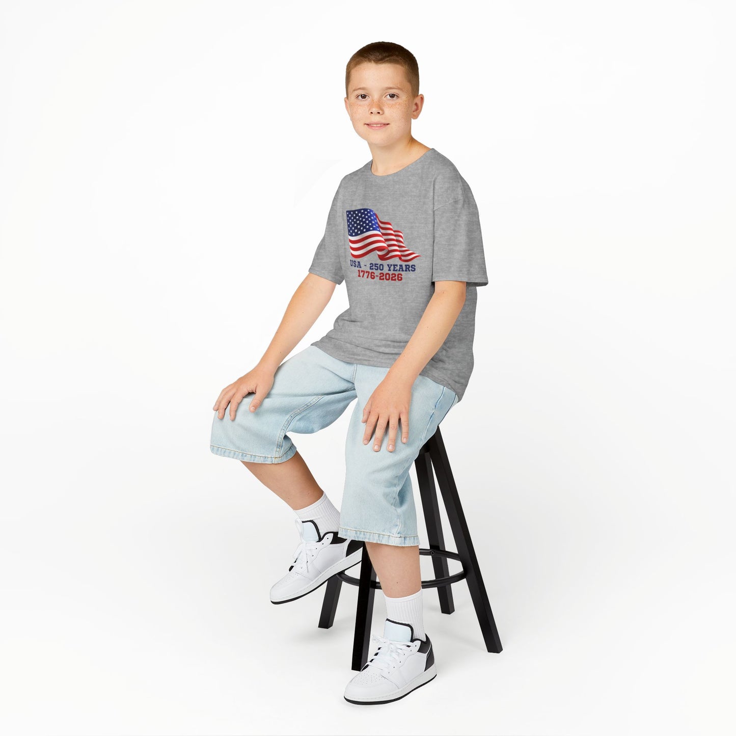 Kids' USA 250 Years Birthday 1776-2026 T-shirt