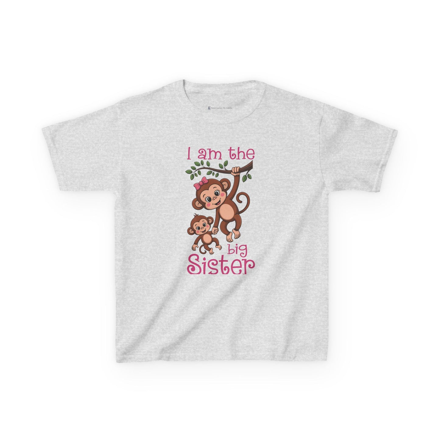 Kids' I Am The Big Sister T-Shirt