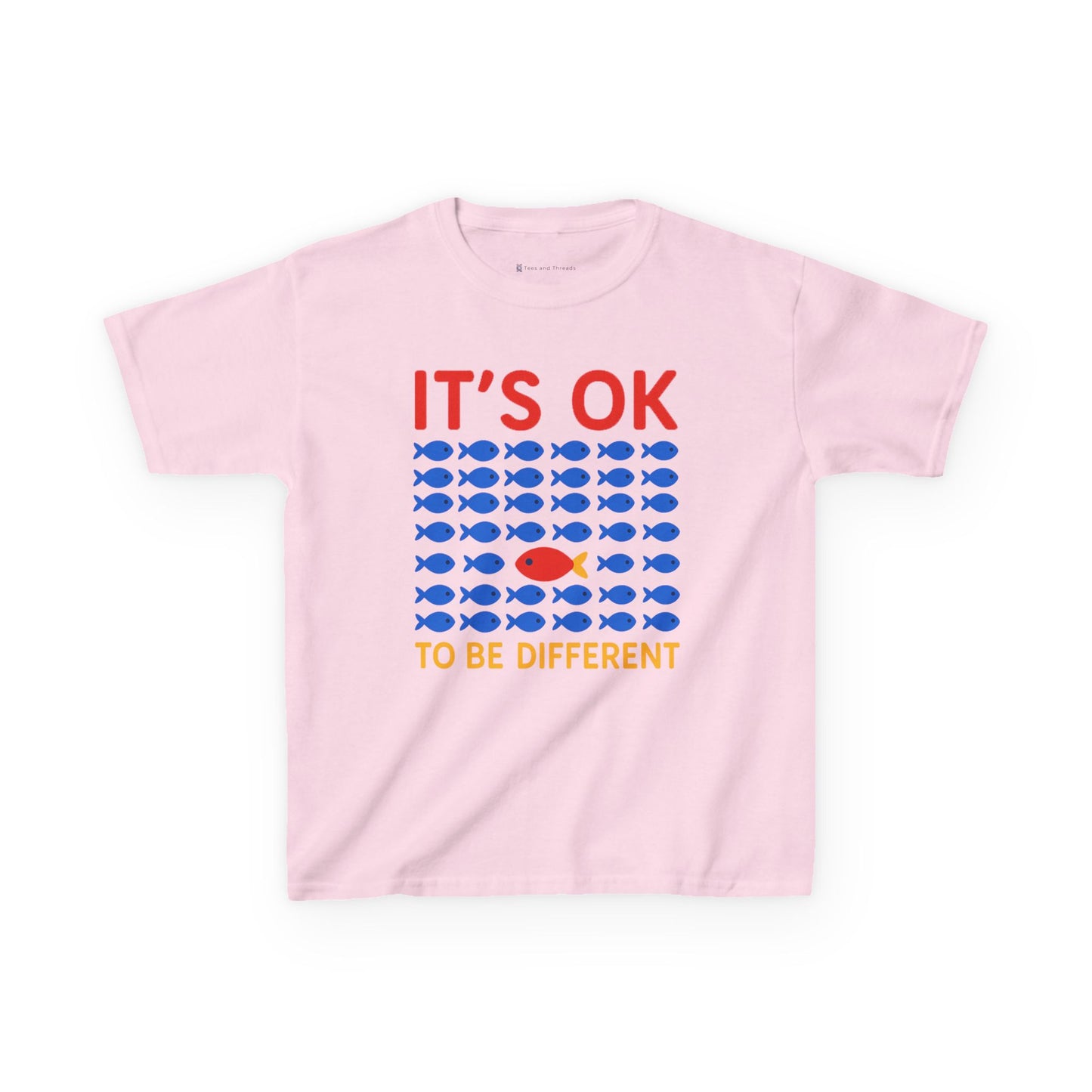 Kids' It's OK To Be Different Fishy Friends T-Shirt