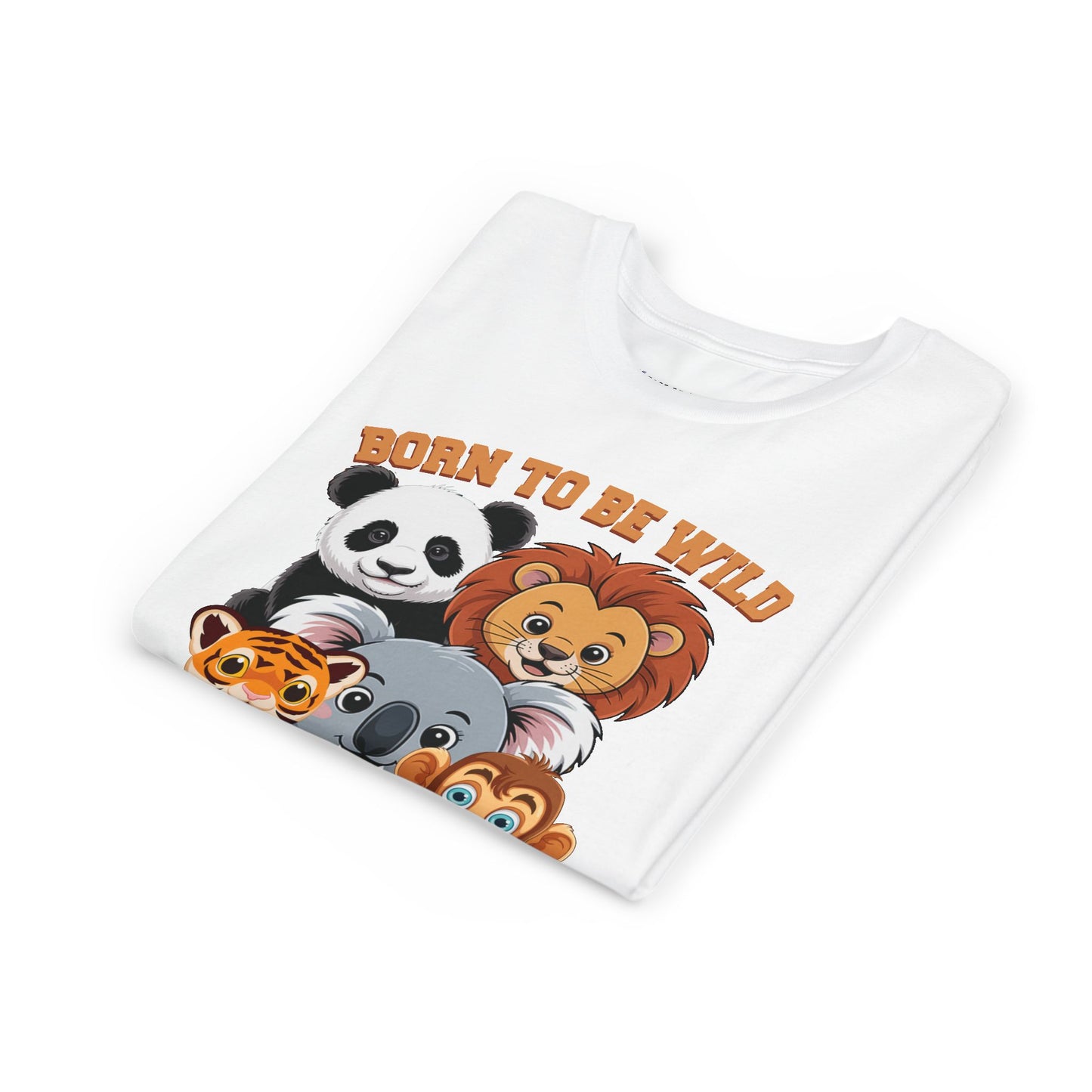 Born to Be Wild Animal Friends Kids T-Shirt
