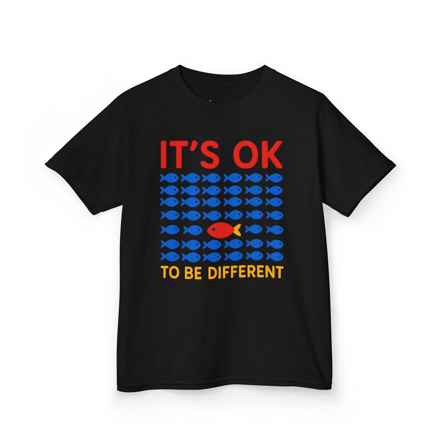 Kids' It's OK To Be Different Fishy Friends T-Shirt