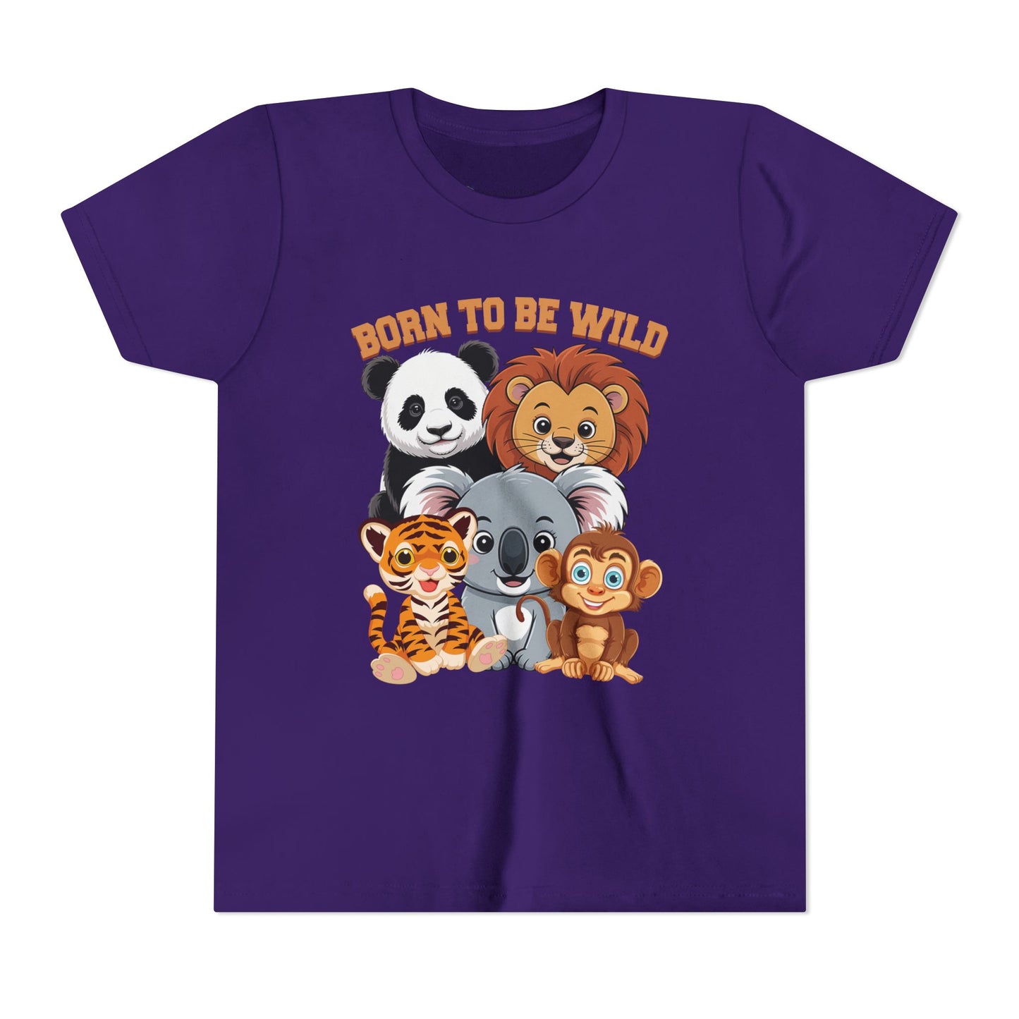 Born to Be Wild Animal Friends Kids T-Shirt
