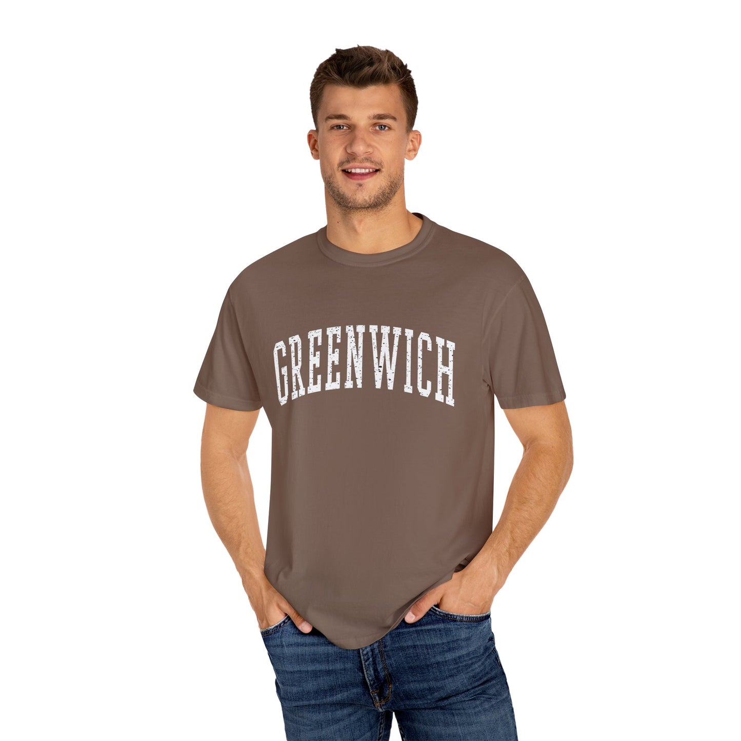 Greenwich CT Classic Block T-shirt
