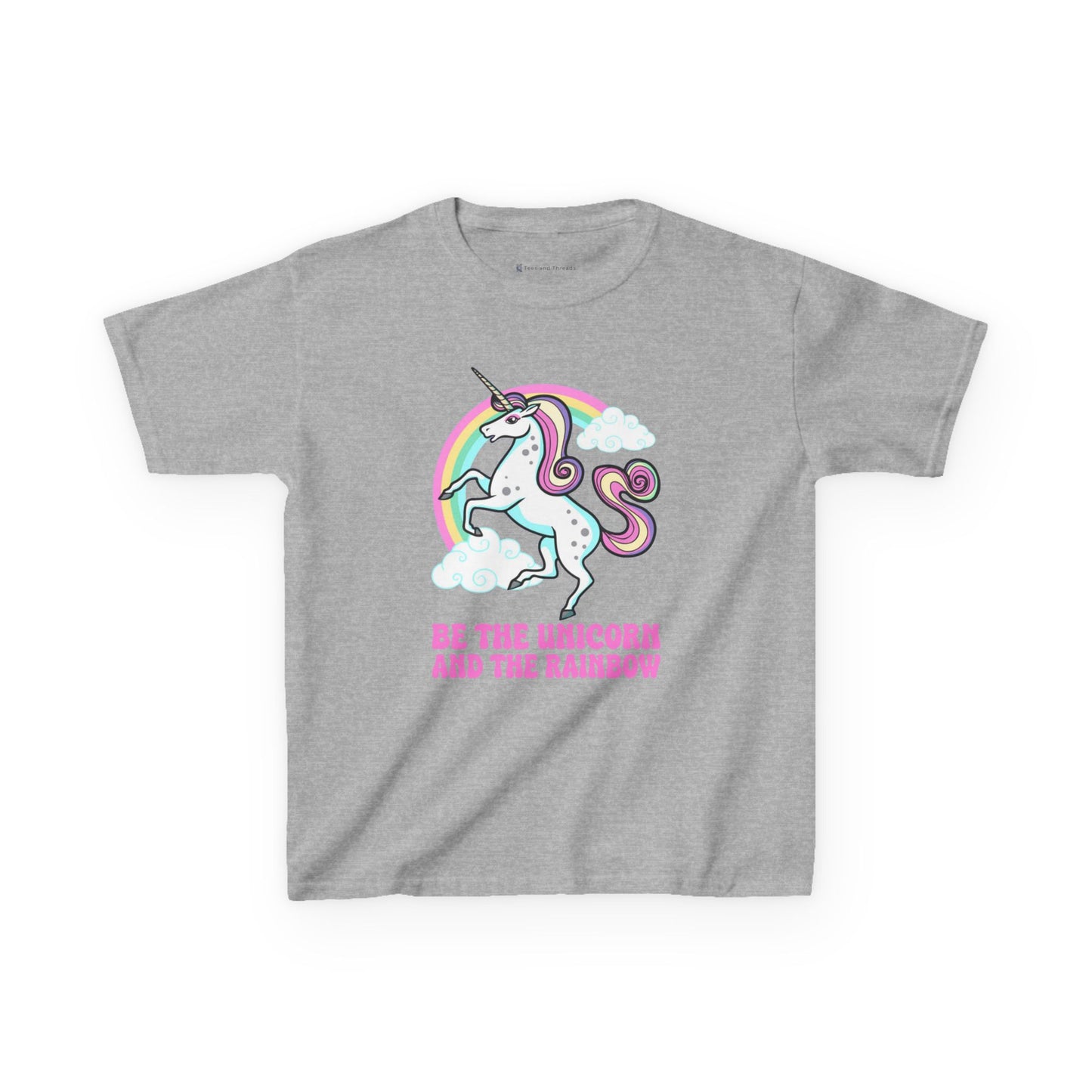 Kids' Be The Unicorn and The Rainbow T-Shirt