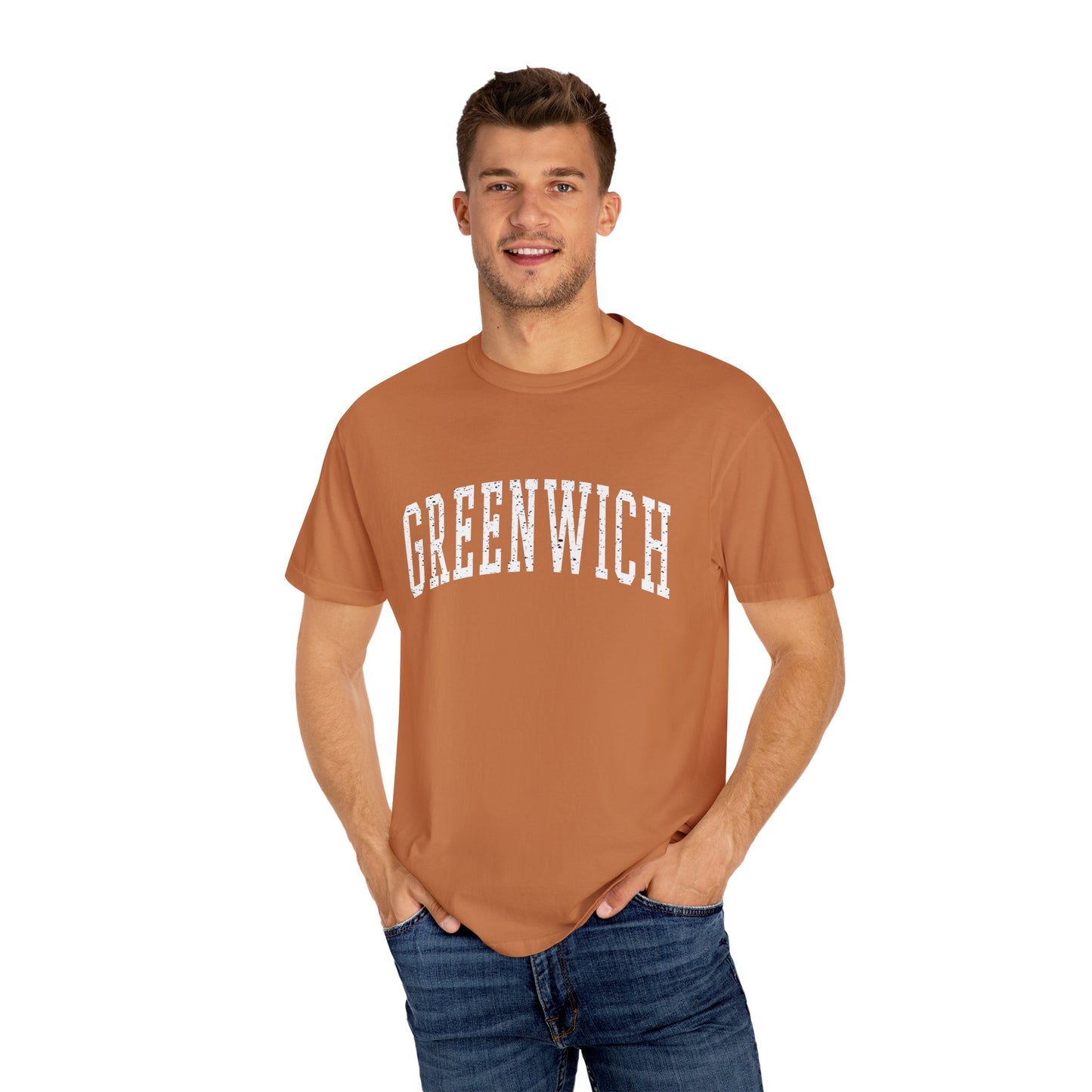 Greenwich CT Classic Block T-shirt