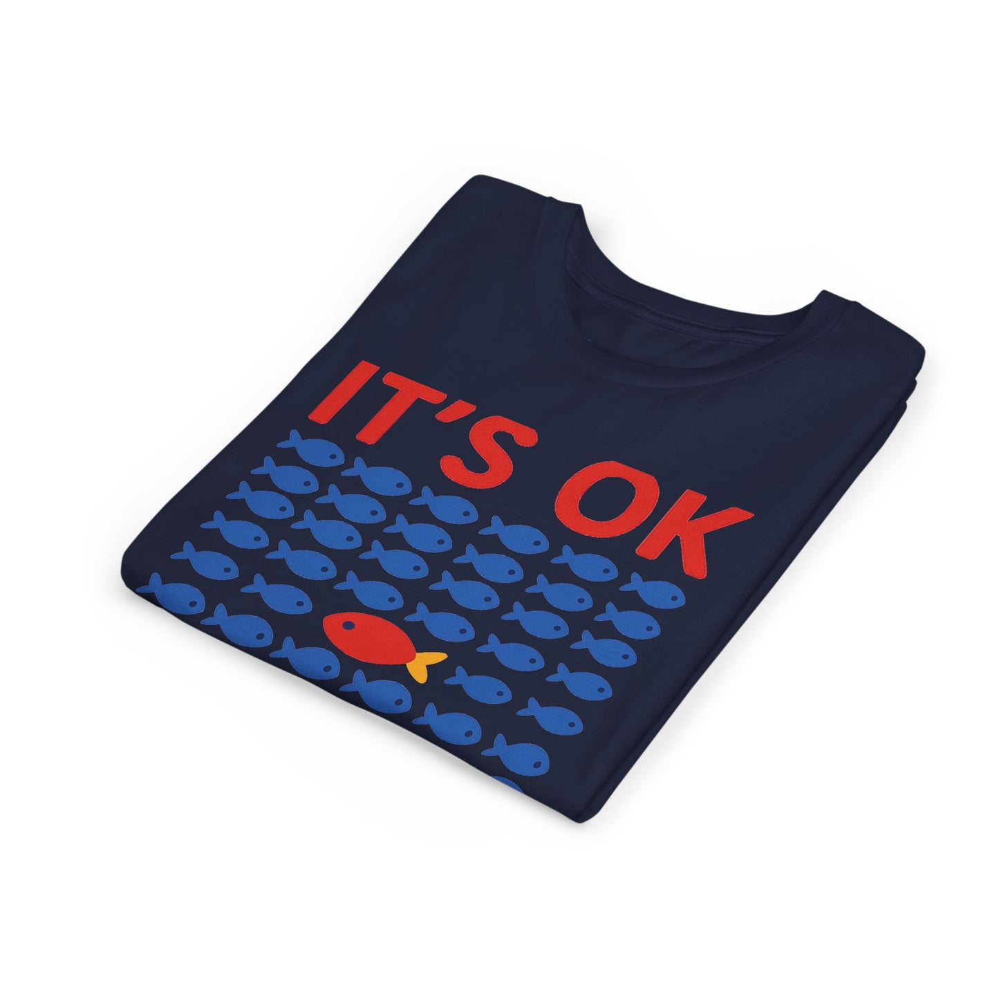 It's OK To Be Different Fishy Friends Kids T-Shirt