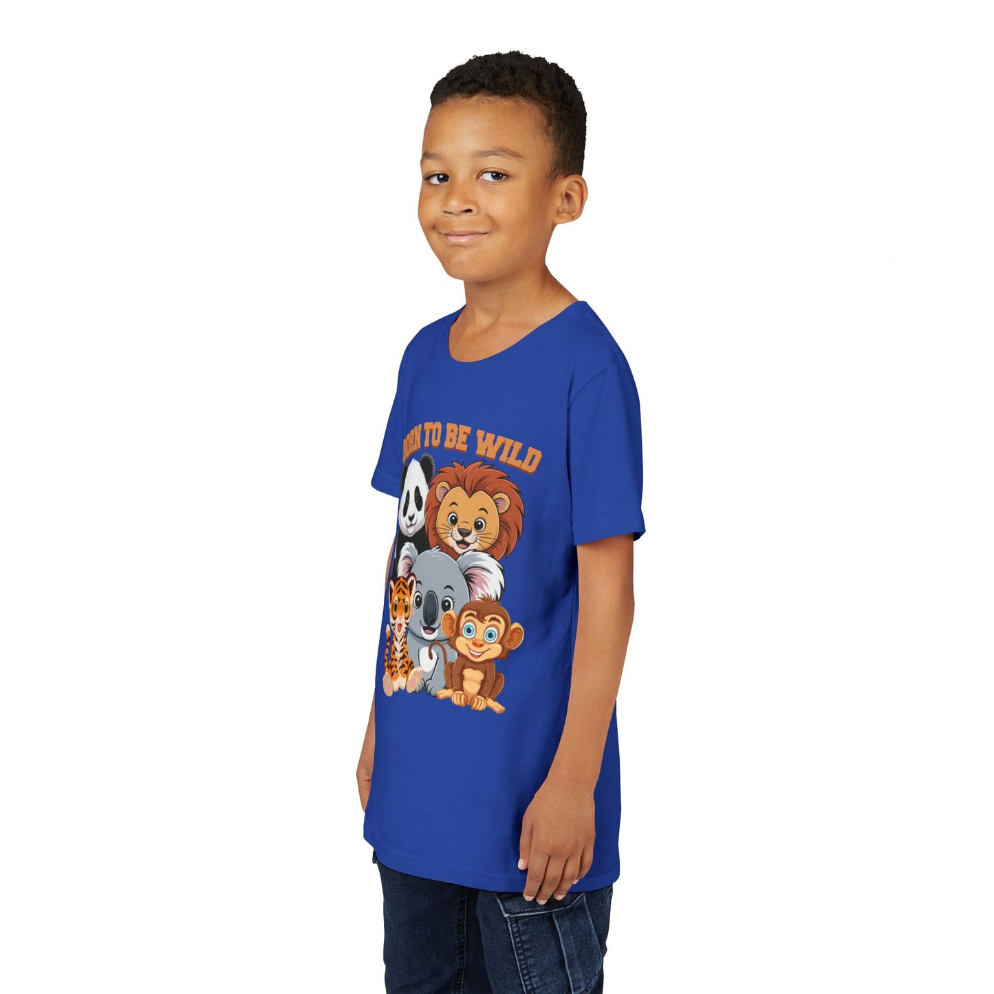 Born to Be Wild Animal Friends Kids T-Shirt