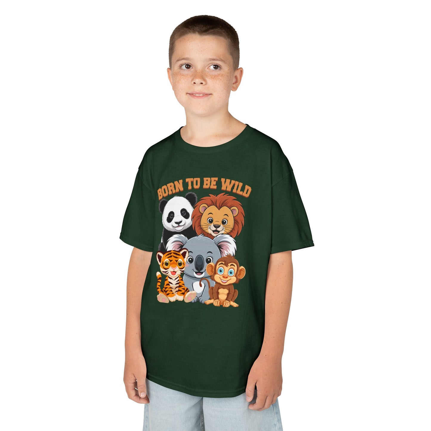 Kids' Born to Be Wild Animal Friends T-Shirt