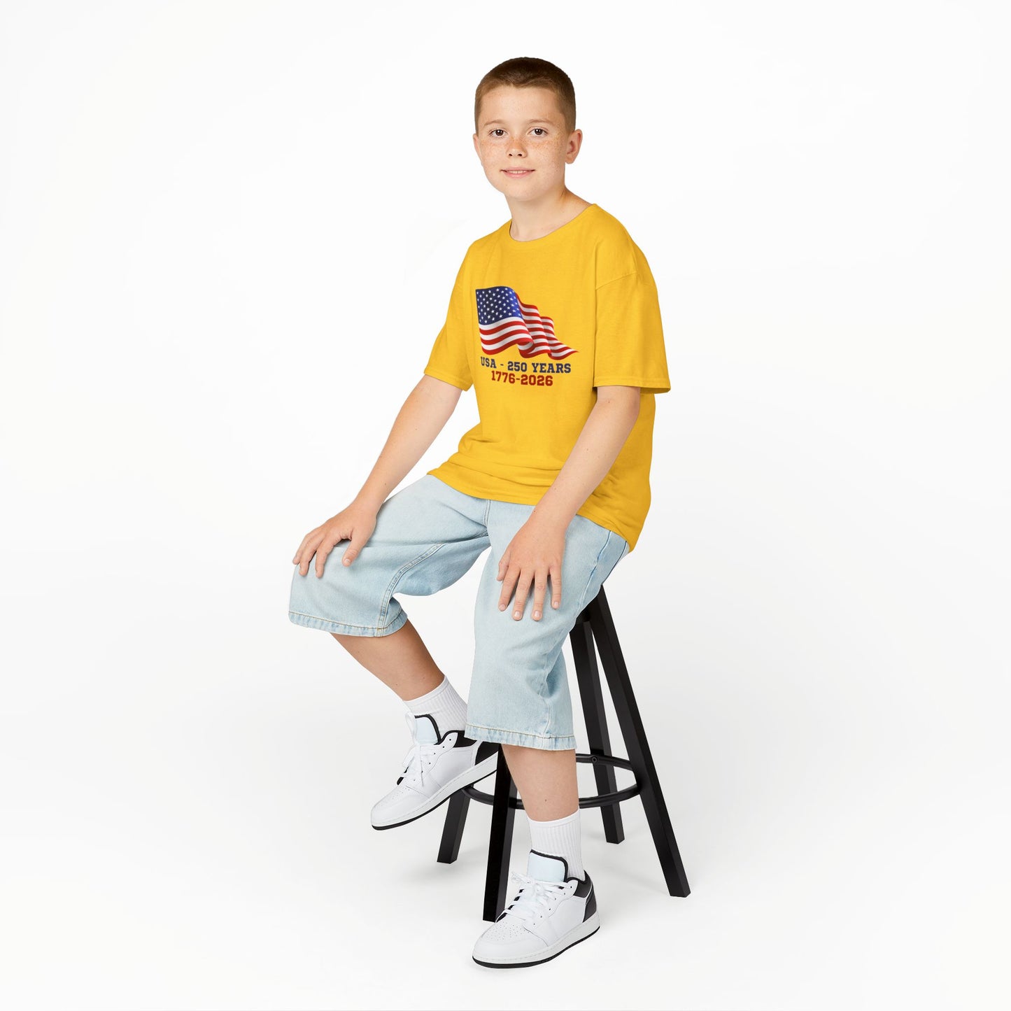 Kids' USA 250 Years Birthday 1776-2026 T-shirt