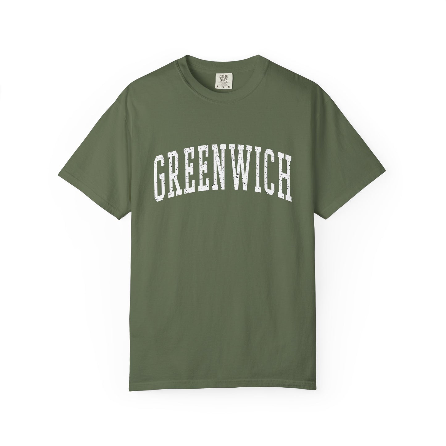 Greenwich CT Classic Block T-shirt