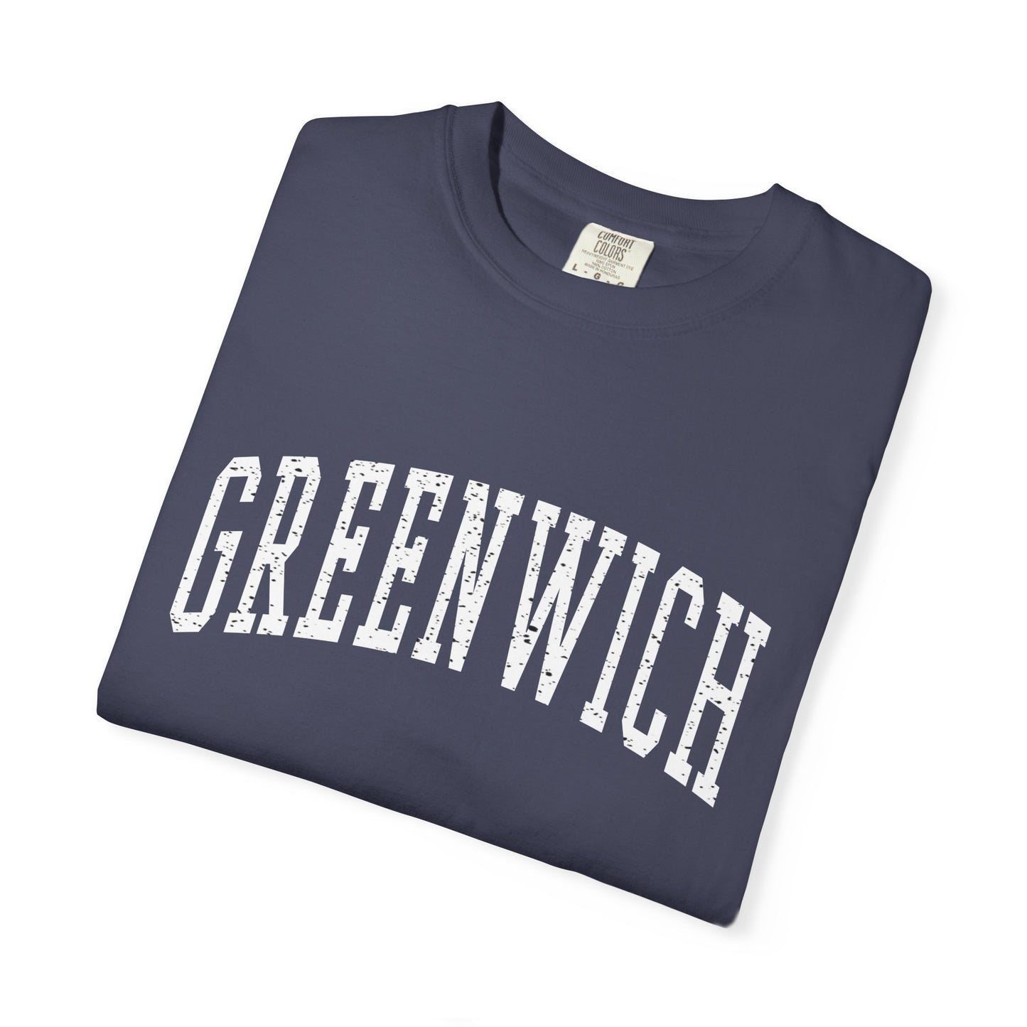 Greenwich CT Classic Block T-shirt