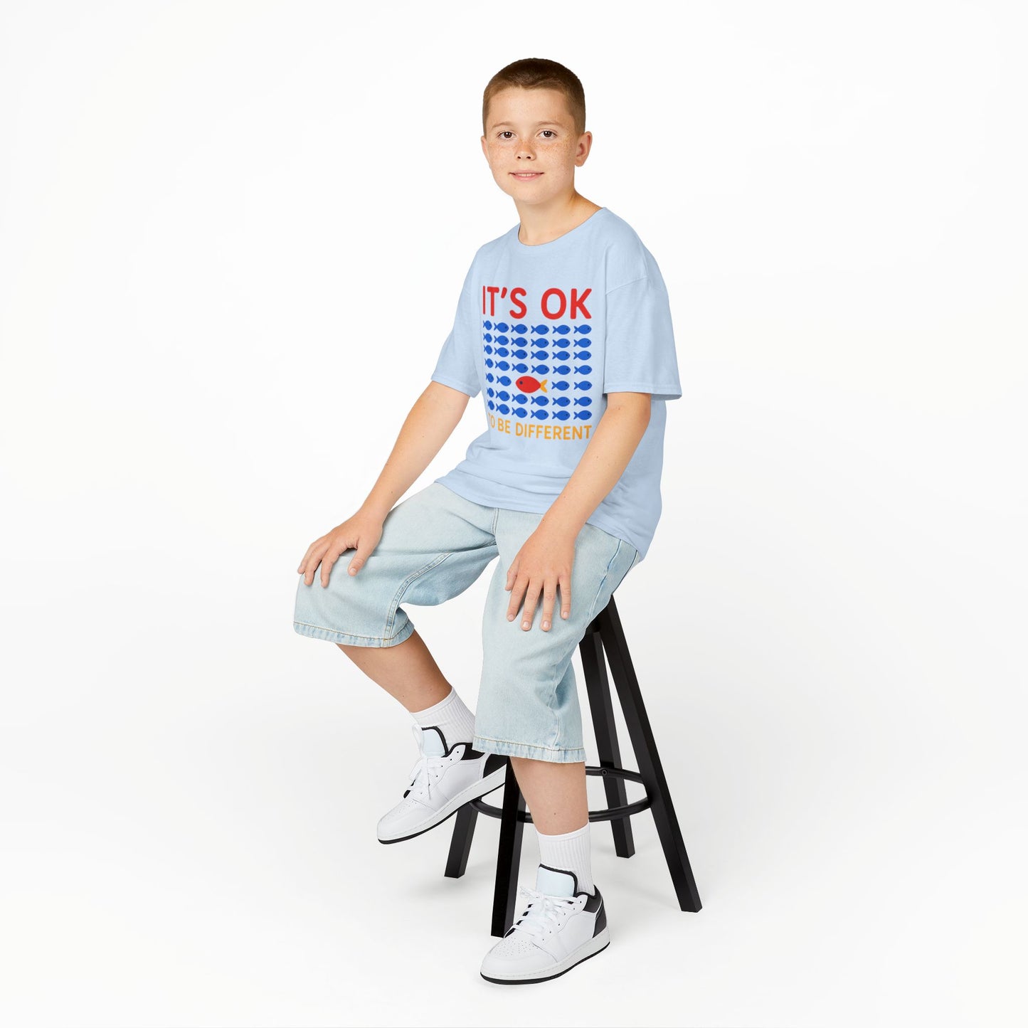 Kids' It's OK To Be Different Fishy Friends T-Shirt