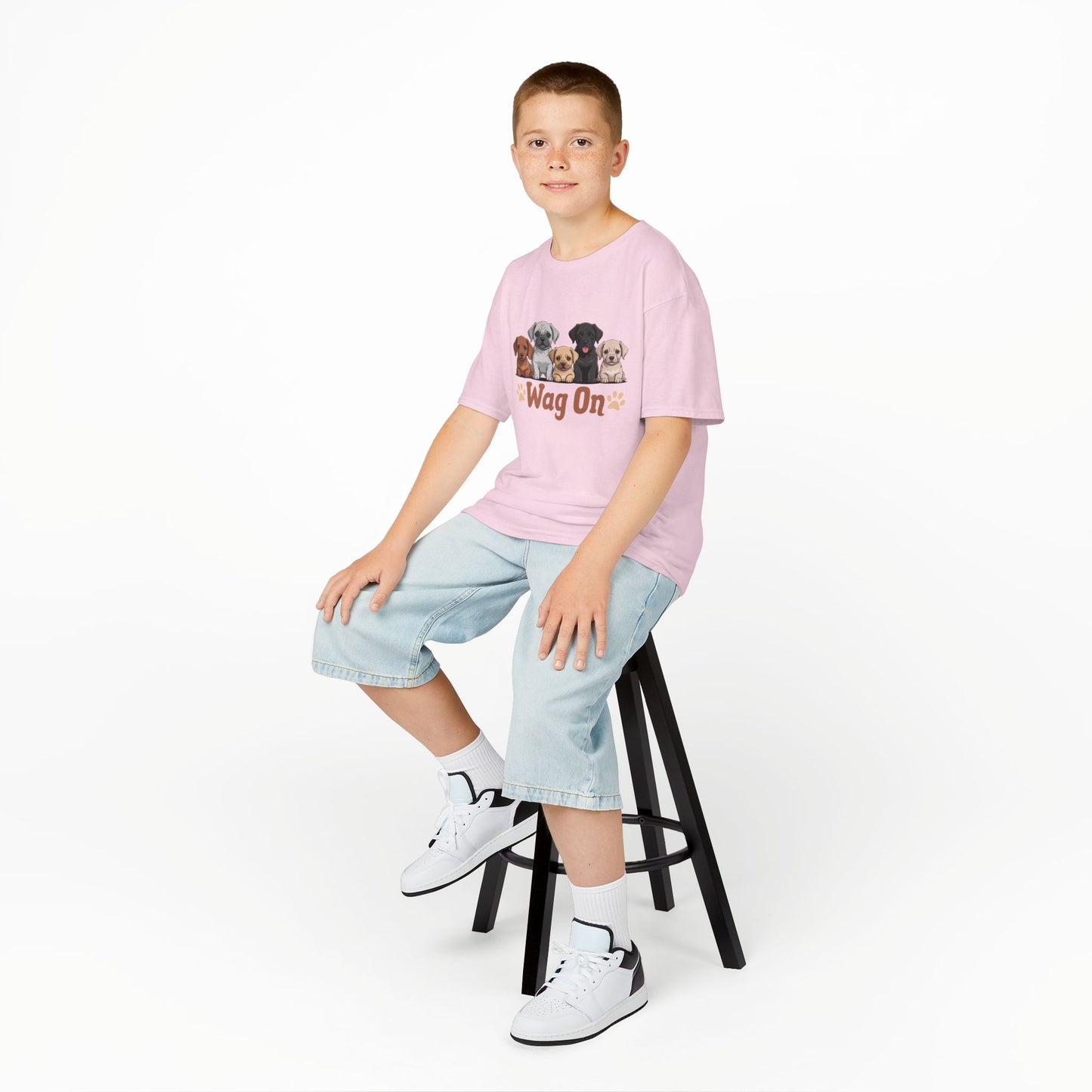 Kids' Wag On Furry Puppies T-Shirt