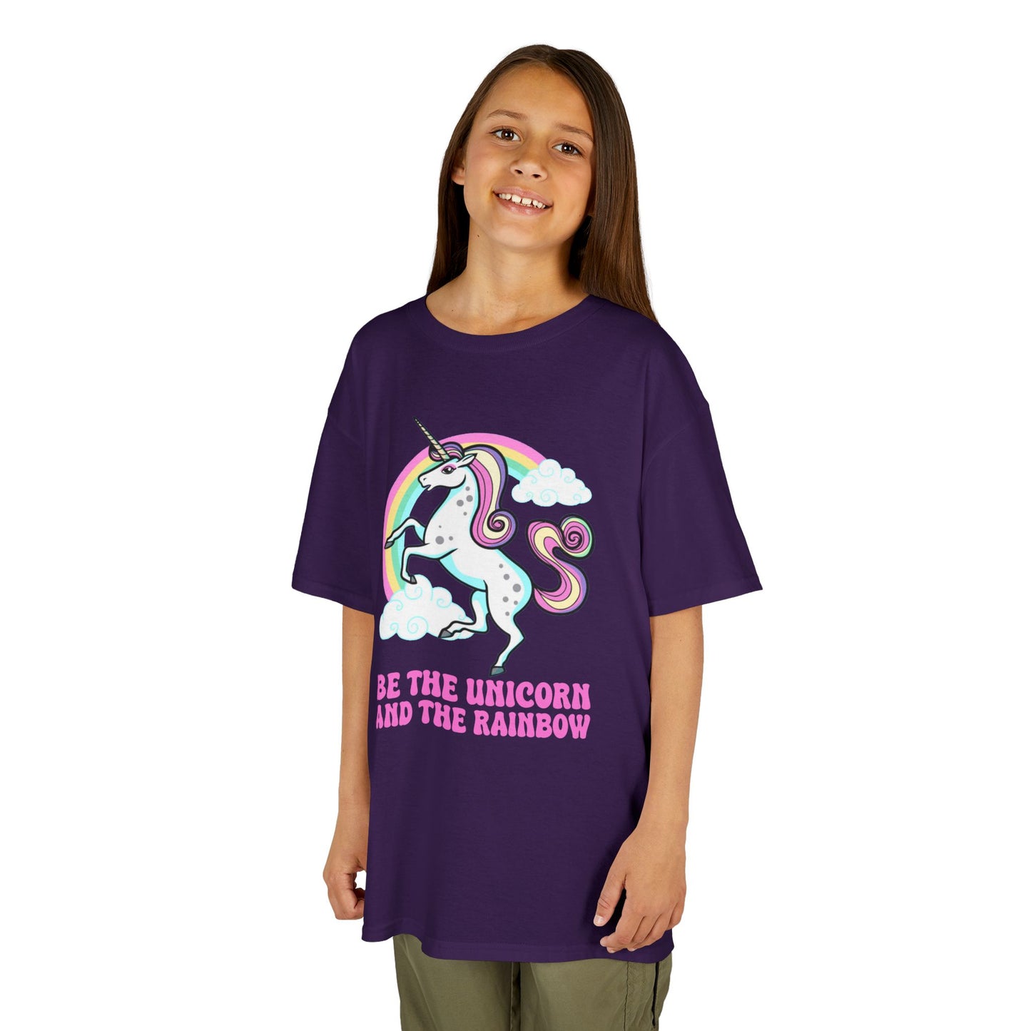 Kids' Be The Unicorn and The Rainbow T-Shirt
