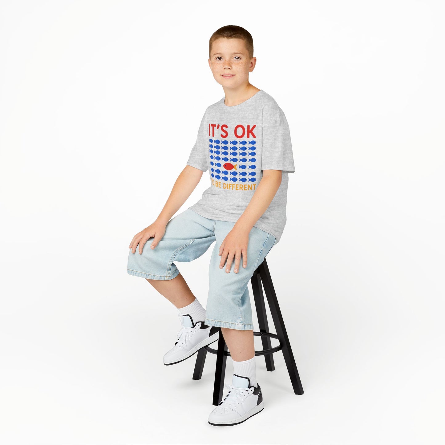 Kids' It's OK To Be Different Fishy Friends T-Shirt