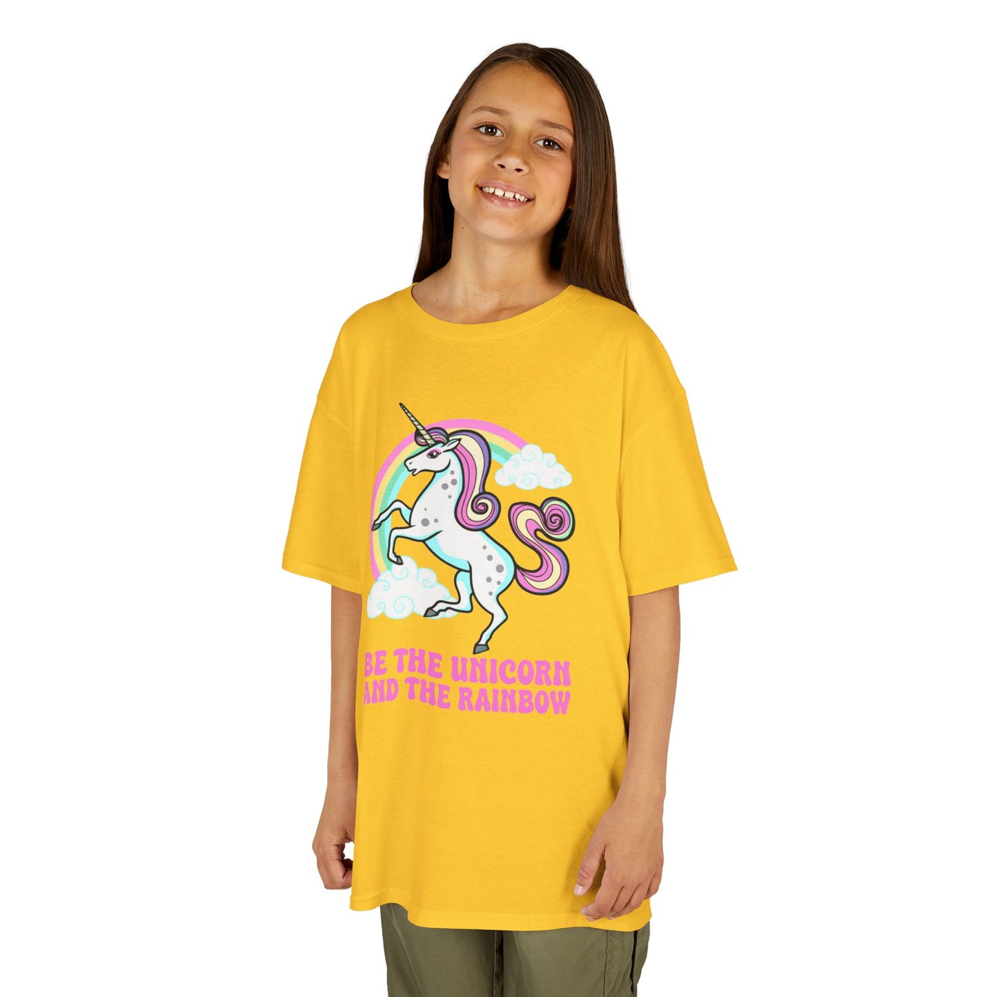 Kids' Be The Unicorn and The Rainbow T-Shirt