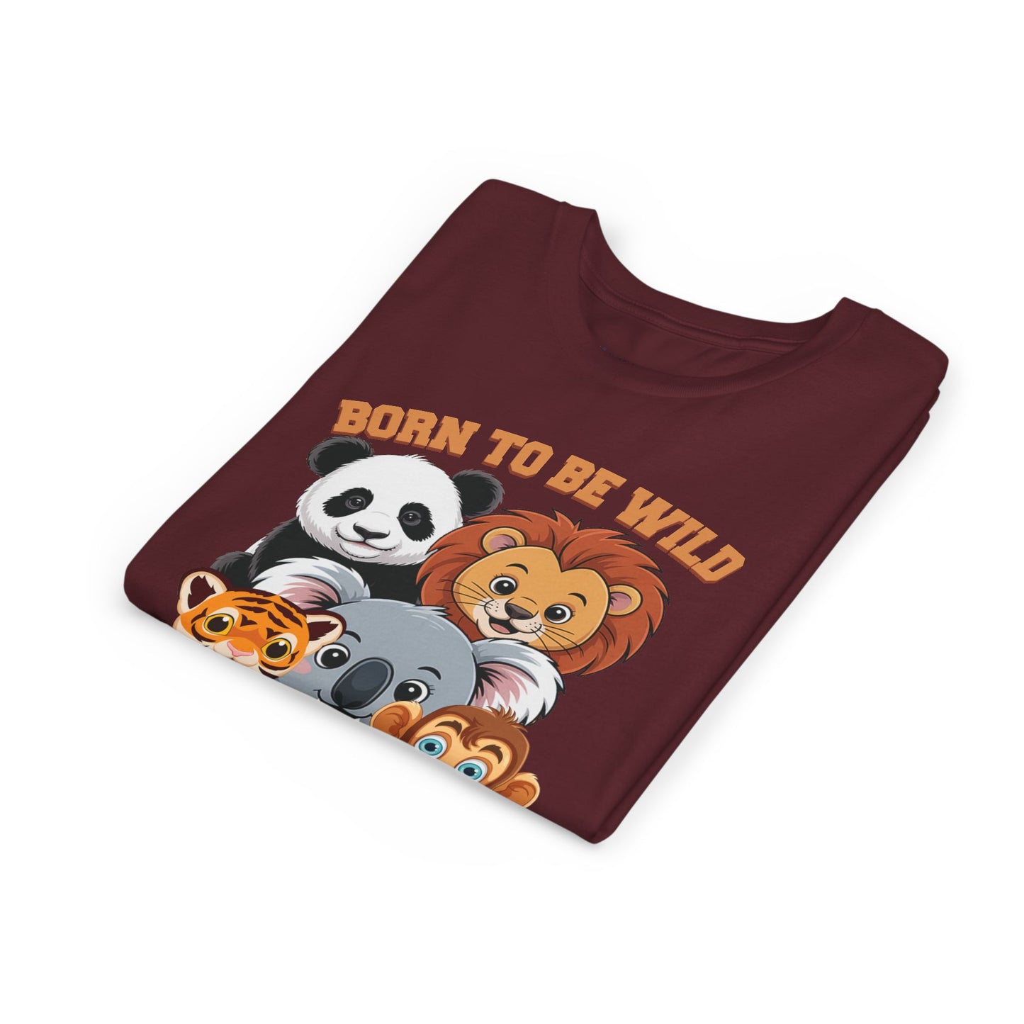Born to Be Wild Animal Friends Kids T-Shirt