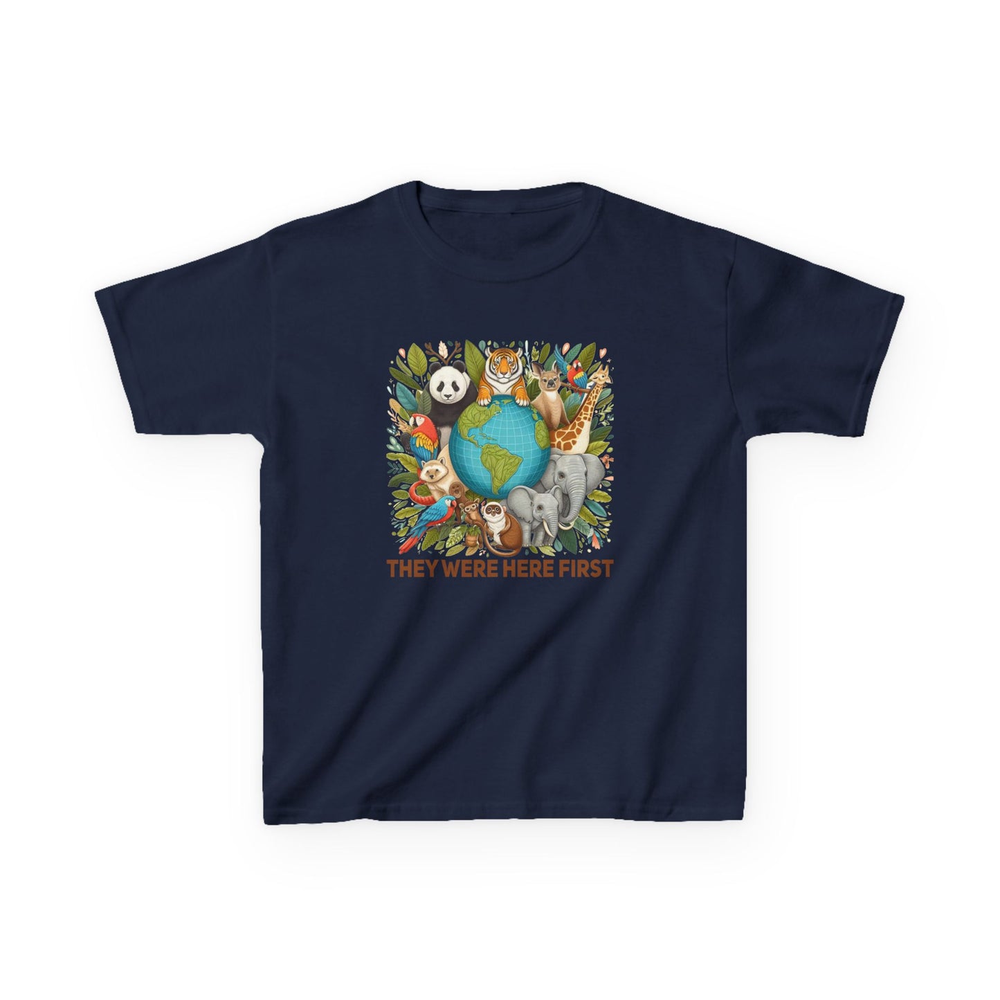 Kids' They Were Here First Animal T-shirt - 14 colors