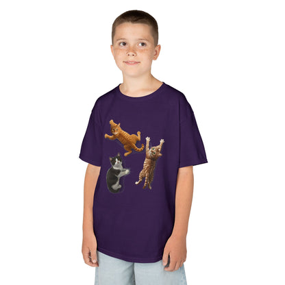 Kids' Clinging Kittens T-Shirt - 14 colors