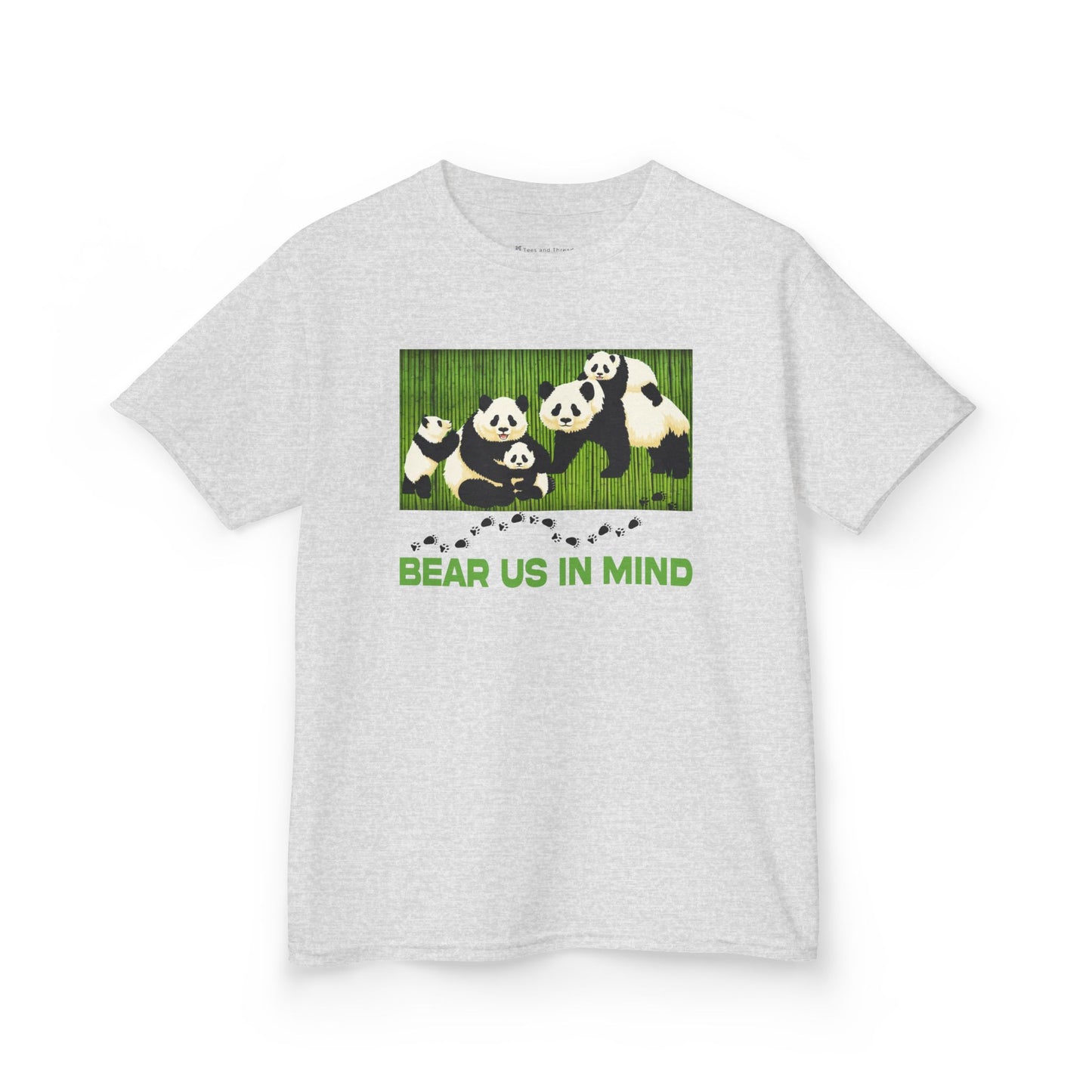 Kids' Bear Us In Mind Panda T-Shirt - 15 colors