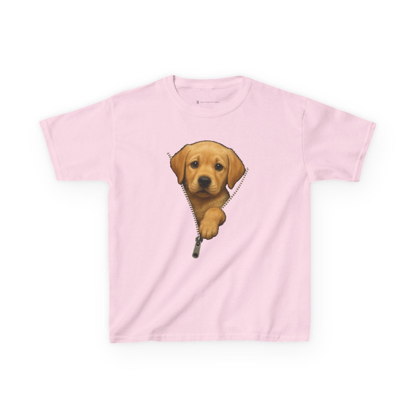 Kids' Peeking Puppy T-shirt - 15 colors