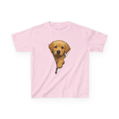 Kids' Peeking Puppy T-shirt - 15 colors