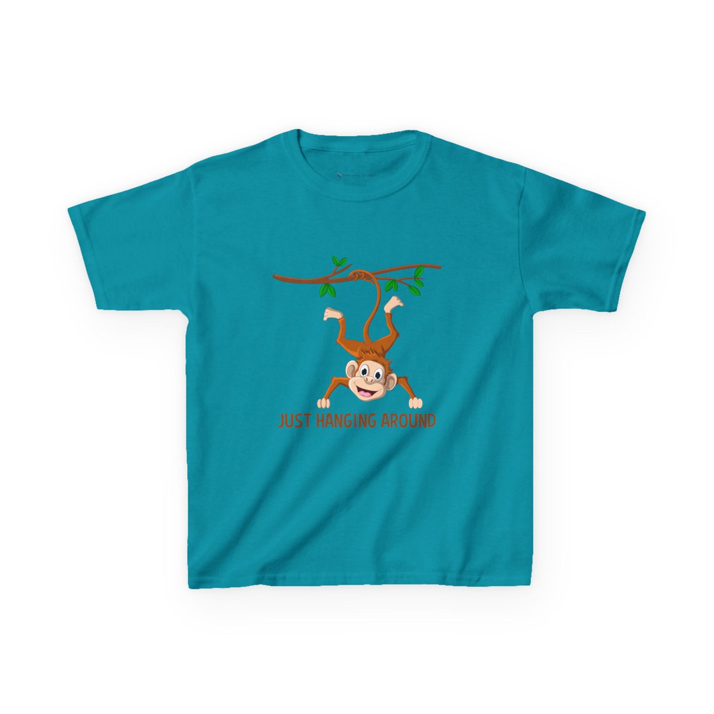 Kids' Just Hanging Around Monkey T-Shirt - 18 colors