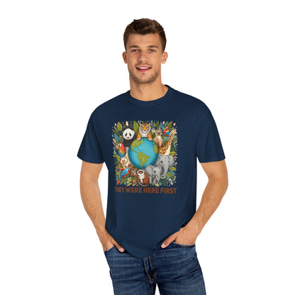 They Were Here First Animal T-shirt - 15 colors