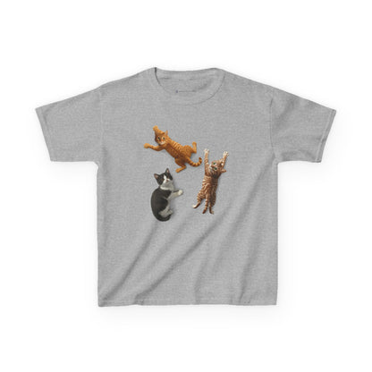 Kids' Clinging Kittens T-Shirt - 14 colors