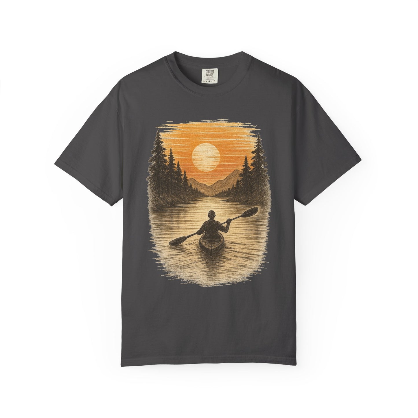 Sunset Kayak Unisex T-Shirt - 11 colors