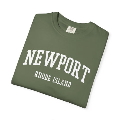Newport Rhode Island Classic Block T-shirt - 15 colors