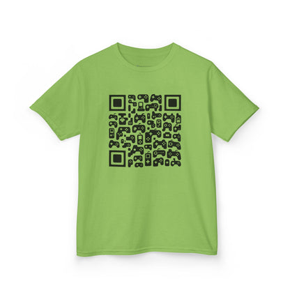 Kids' Gaming QR Code T-shirt - 7 colors