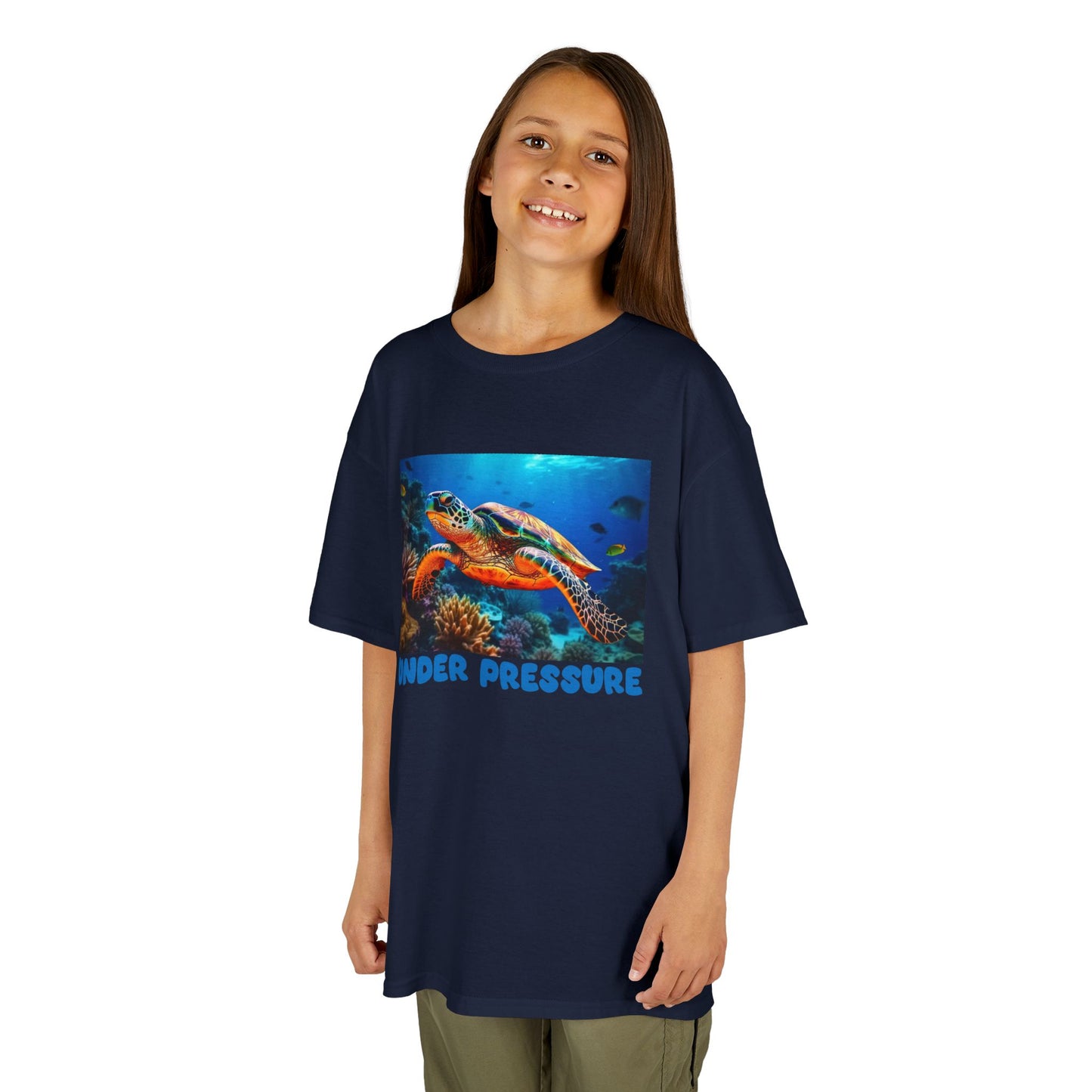 Kids' Under Pressure Sea Turtle T-shirt - 15 colors