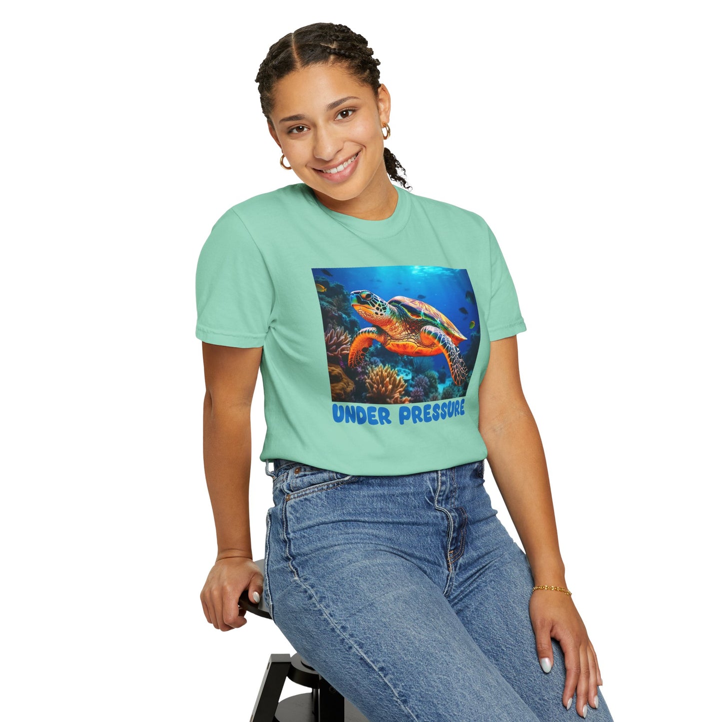 Under Pressure Sea Turtle T-Shirt - 16 colors