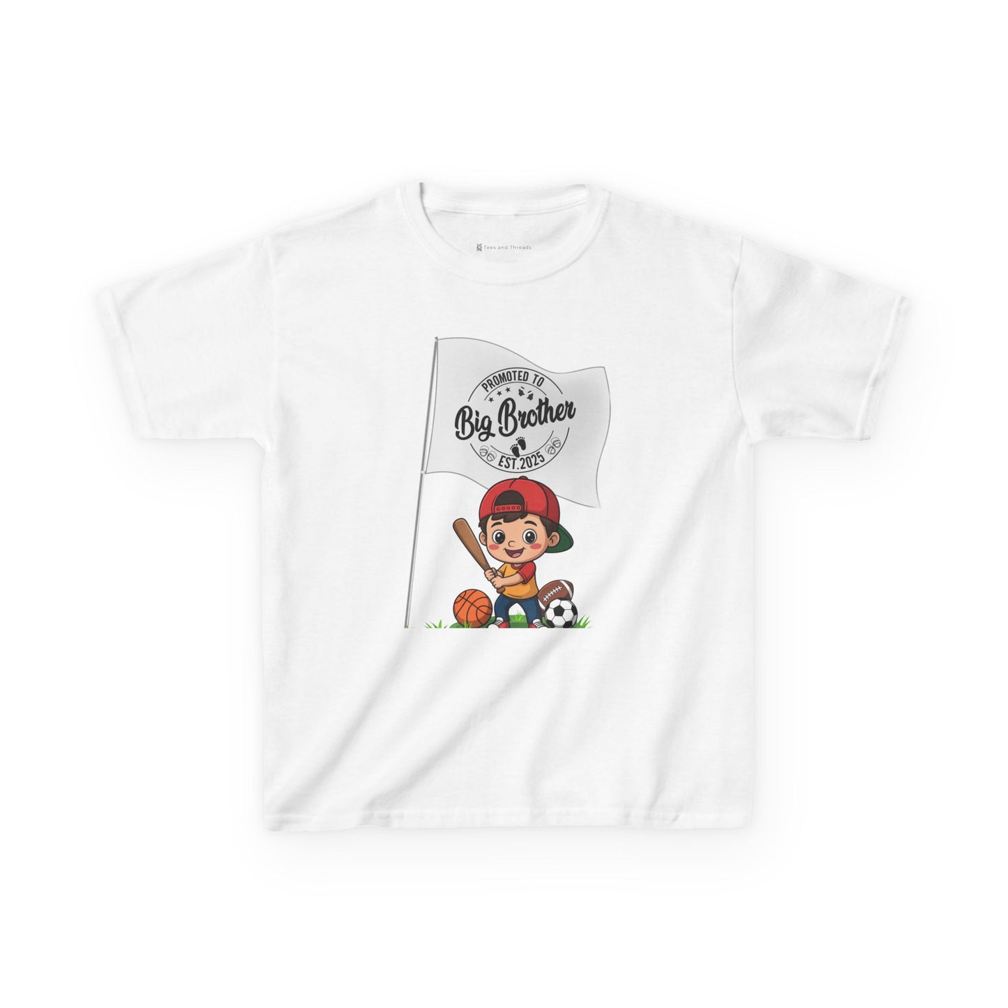 Kids' Promoted to Big Brother 2025 T-Shirt - 12 colors