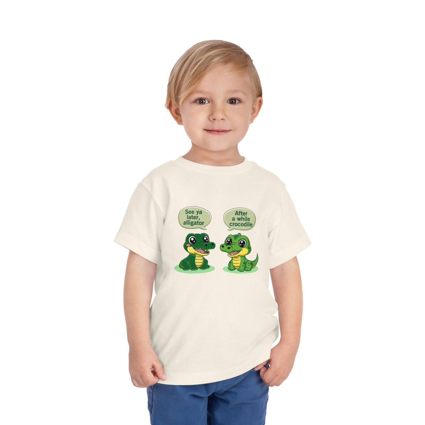See You Later Alligator Cute Toddler Tee - 11 colors