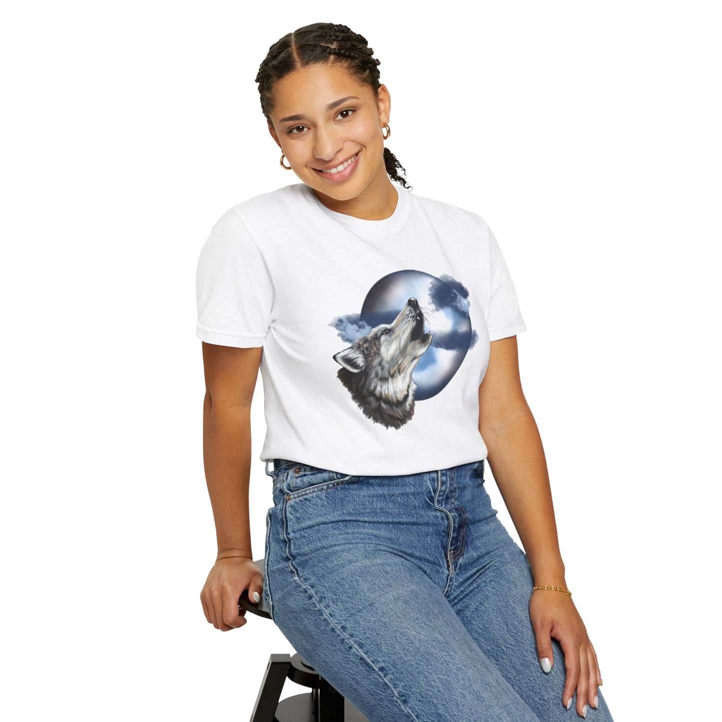 Howl at the Moon Lone Wolf T-Shirt - 13 colors