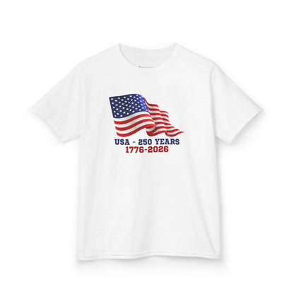 Kids' USA 250 Years Birthday 1776-2026 T-shirt - 15 colors