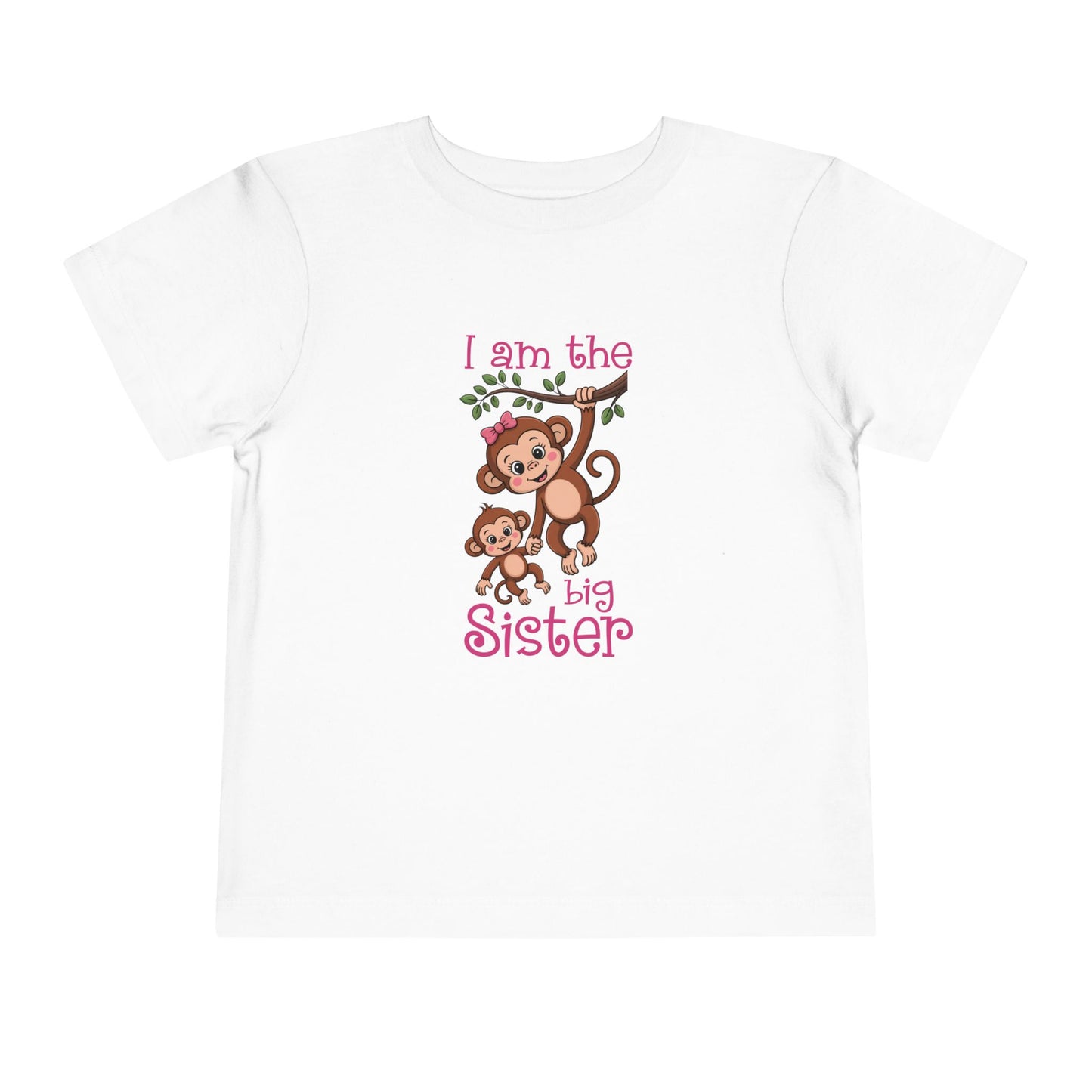 I Am The Big Sister Cute Toddler Tee - 7 colors