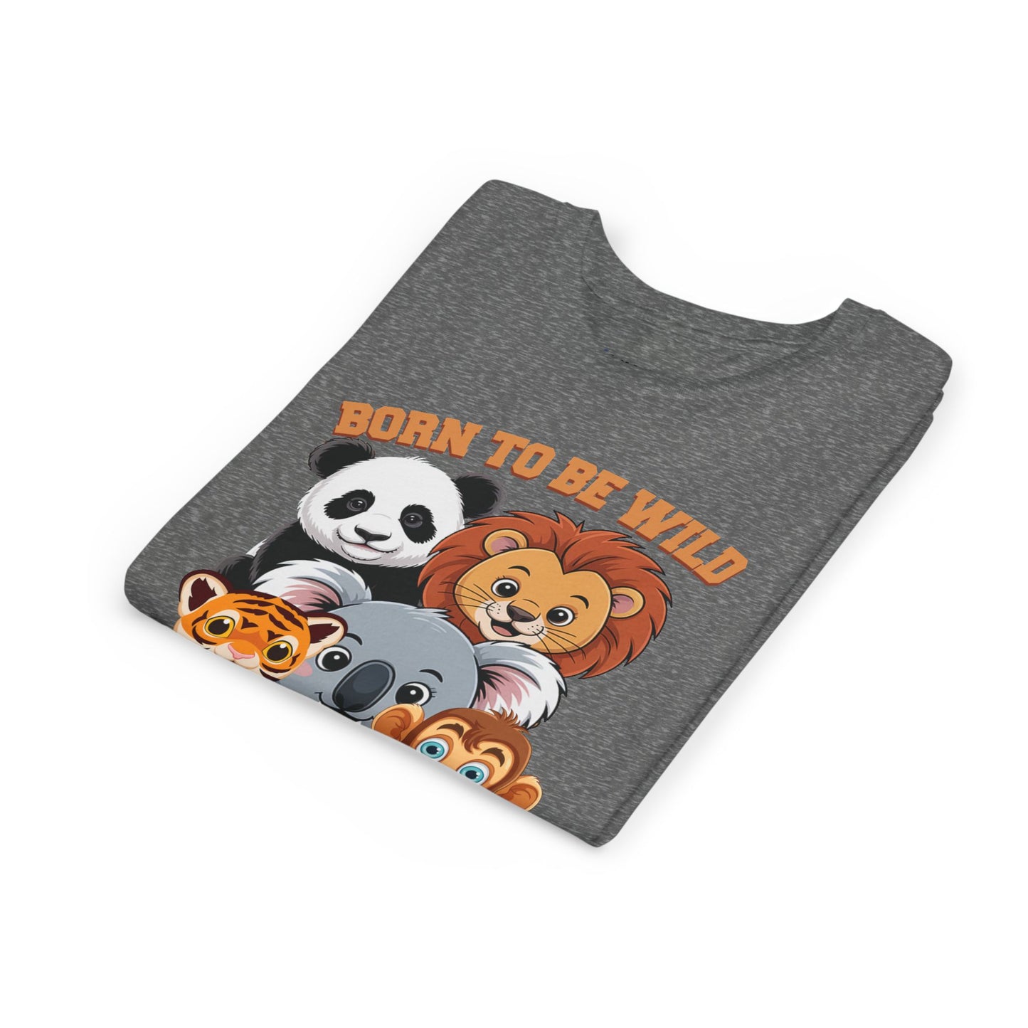 Born to Be Wild Animal Friends Kids T-Shirt
