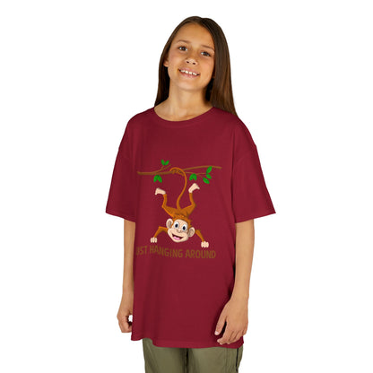 Kids' Just Hanging Around Monkey T-Shirt - 18 colors