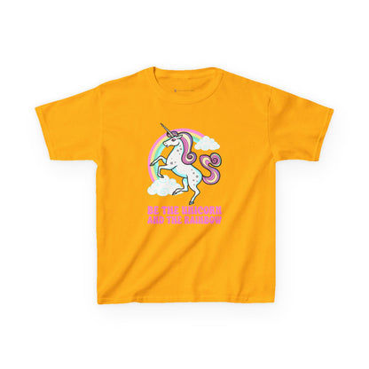Kids' Be The Unicorn and The Rainbow T-Shirt - 17 Colors