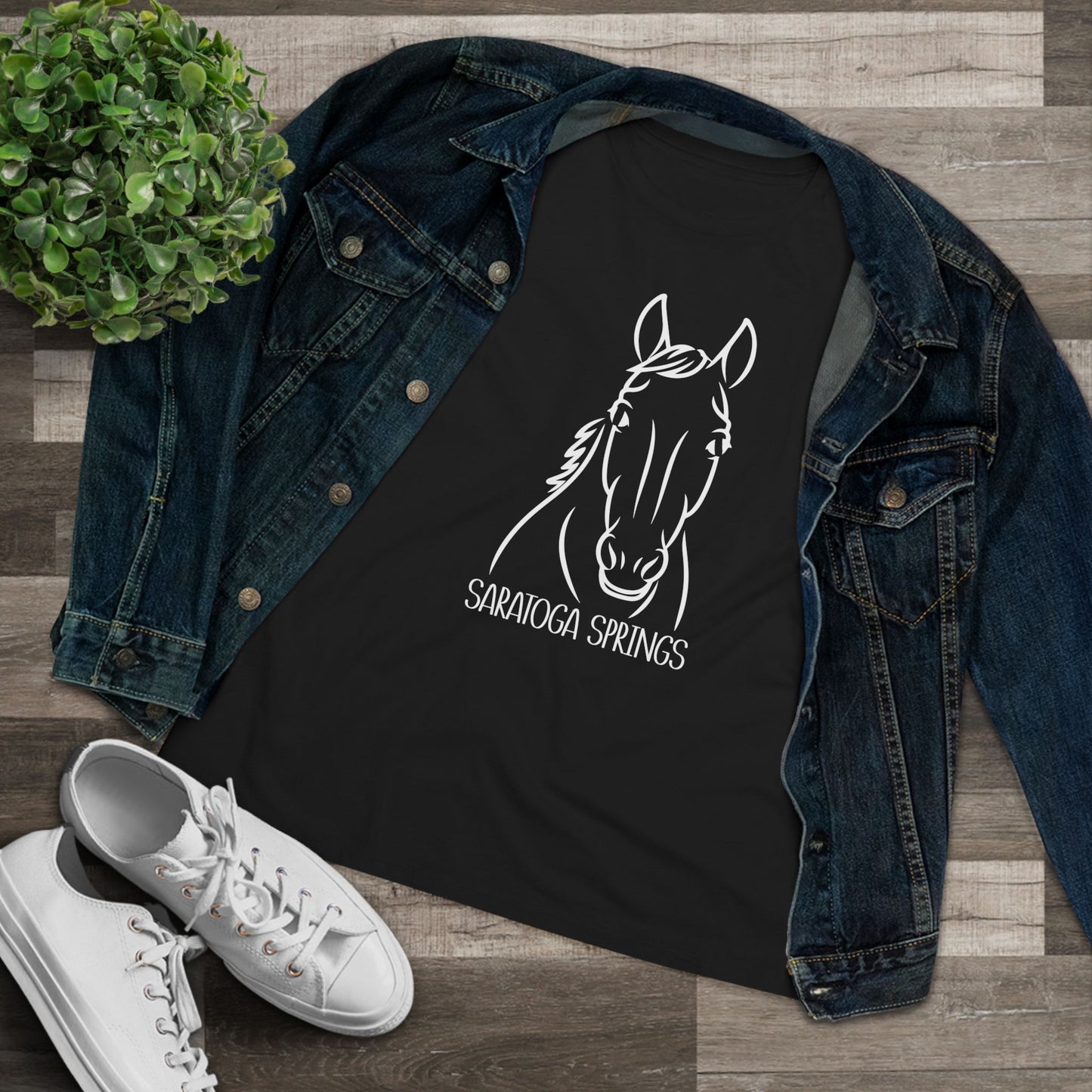 Saratoga Filly Women's Semi-Relaxed Color T-Shirt