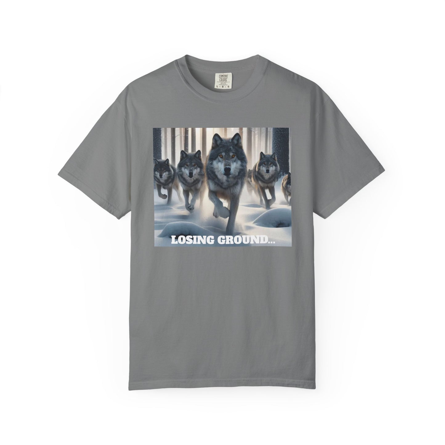 Wolf Pack Losing Ground T-Shirt - 16 colors