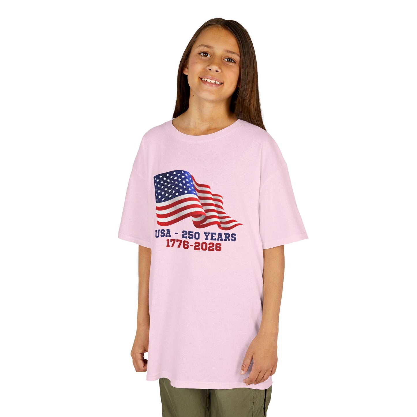 Kids' USA 250 Years Birthday 1776-2026 T-shirt - 15 colors