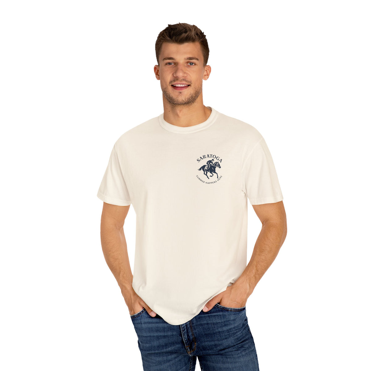 Saratoga Summer Happens Here T-Shirt - 10 colors