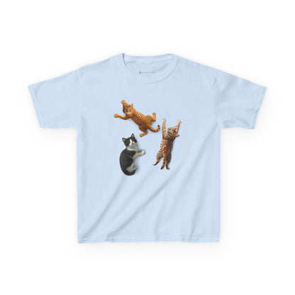 Kids' Clinging Kittens T-Shirt - 14 colors