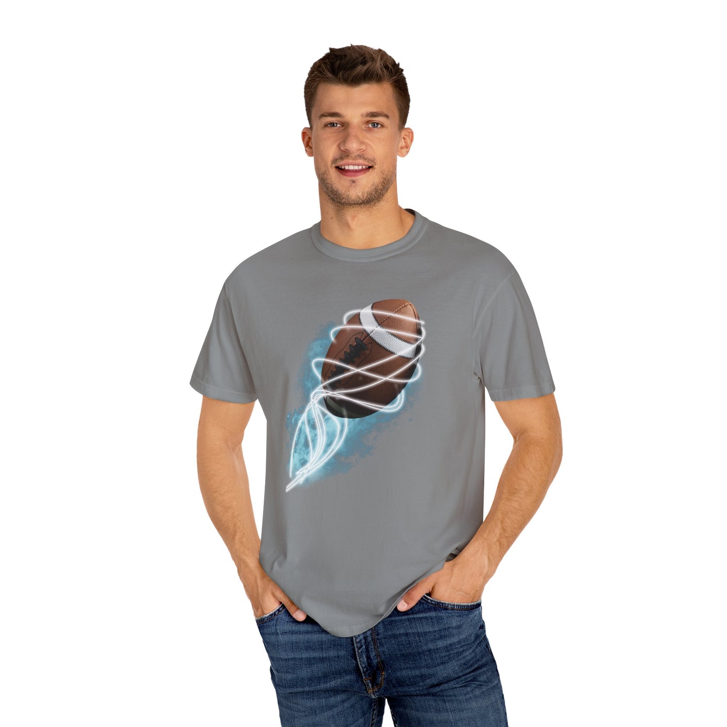 Football Laser T-Shirt - 12 colors
