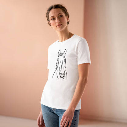 Women's Filly Friend Semi-Relaxed Horse T-Shirt - 8 colors